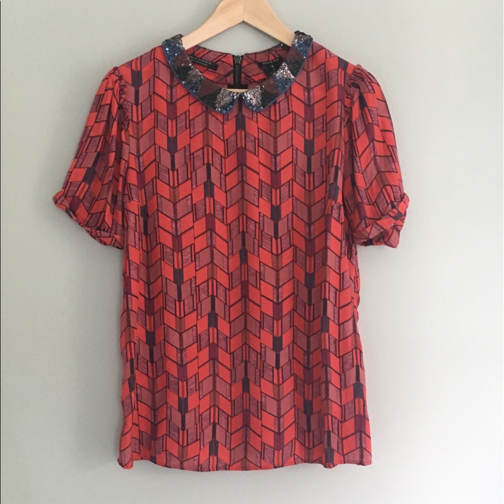 Scotch & Soda Women’s T-shirt Blouse, Size 3
